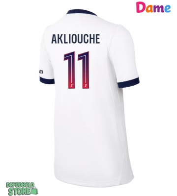 Paris Saint-Germain Maghnes Akliouche #11 Replika Udebanetrøje Dame 2026-27 Kortærmet